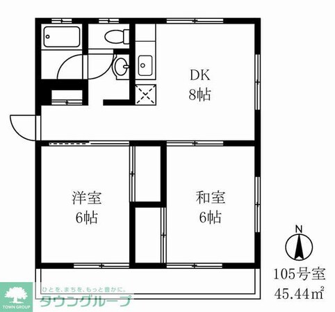 ラ・プラージュIIIの物件間取画像